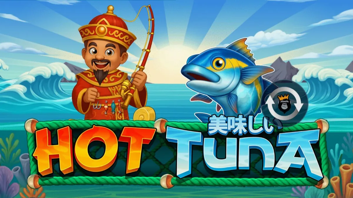 Tampilan visual slot Hot Tuna dengan tema nelayan Asia